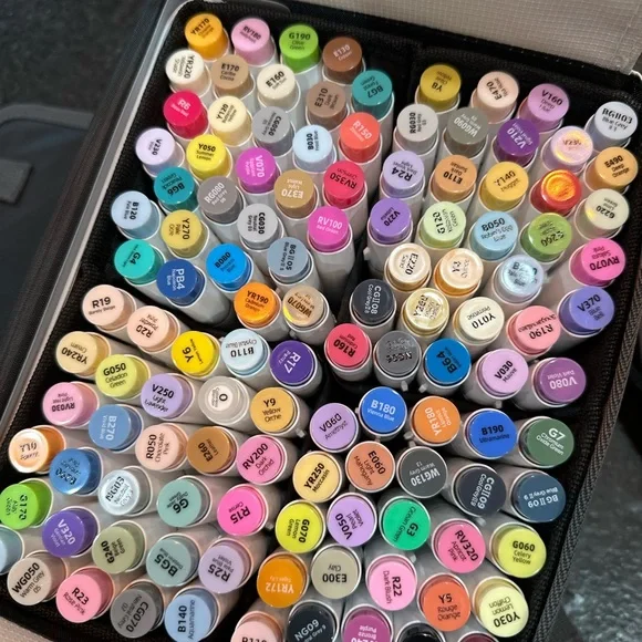 OHUHU - Alcohol Markers 120 Colors - Picture 2 of 3